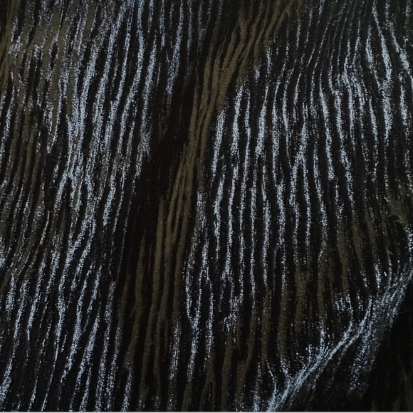 NAKED WARDROBE Strapless Velour Unitard Bodysuit, Black, Size XS, NWT - Picture 5 of 11